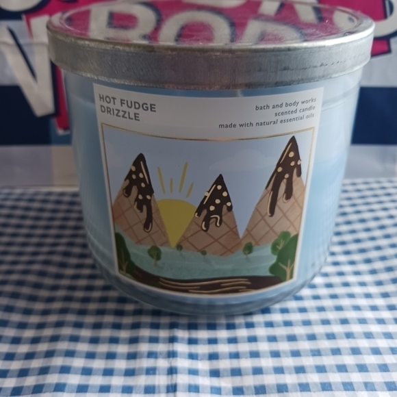 Bath & Body Works Other - Bath and Body Works Hot Fudge Drizzle Three Wick Candle